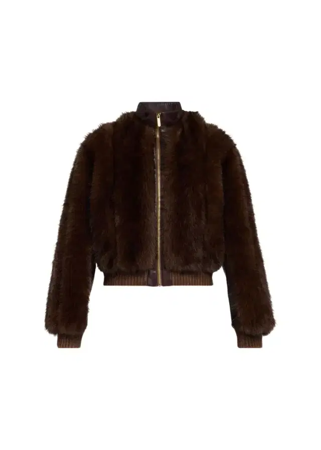 Zimmermann Valiant Faux Fur Bomber Jacket
