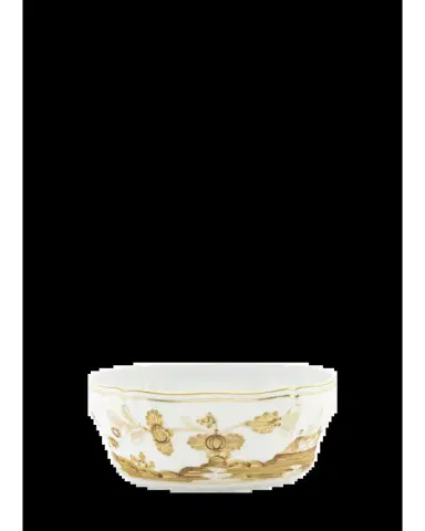 GINORI 1735 Aurum Printed Porcelain Salad Bowl | Thumbnail 2
