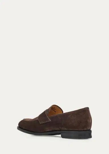 Church's Men's Hertford R 2.0 Suede Penny Loafers | Thumbnail 2