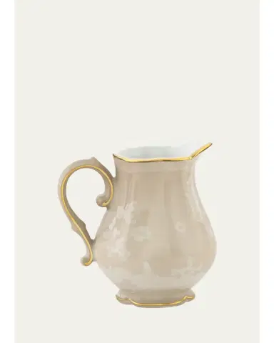 GINORI 1735 Meringa Floral Porcelain Milk Jug | Thumbnail 1