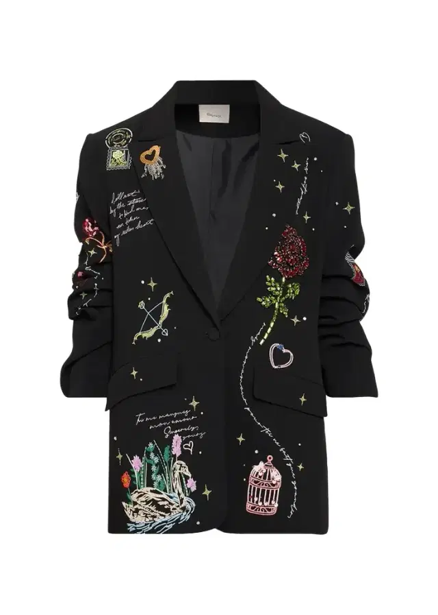 Cinq à Sept Kelsa Starry Scribbles Blazer