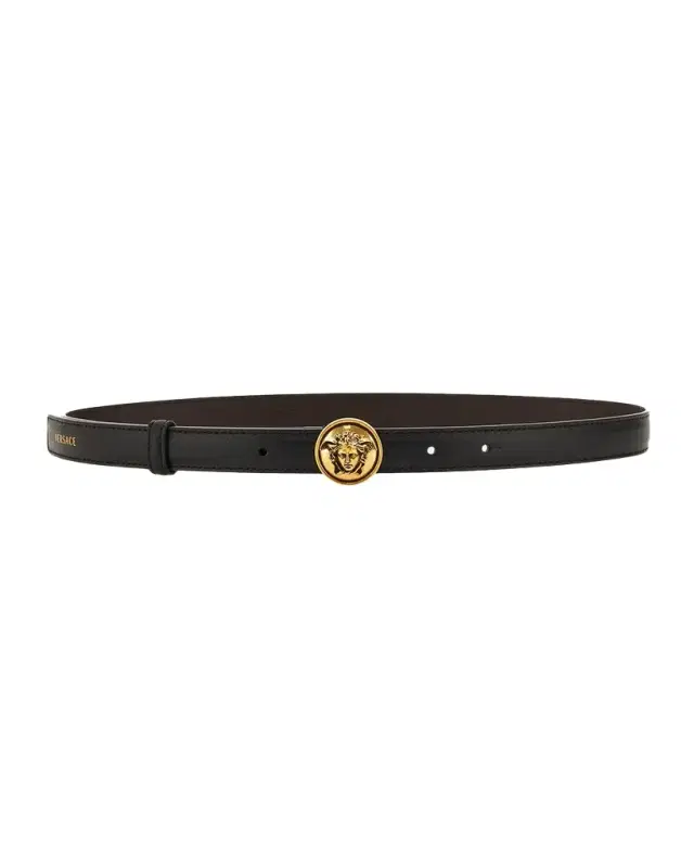Versace Medusa Leather Belt