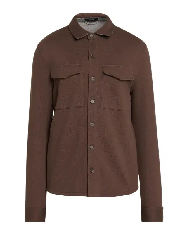 Vince Men's Solid 4-Pocket Shirt Jacket