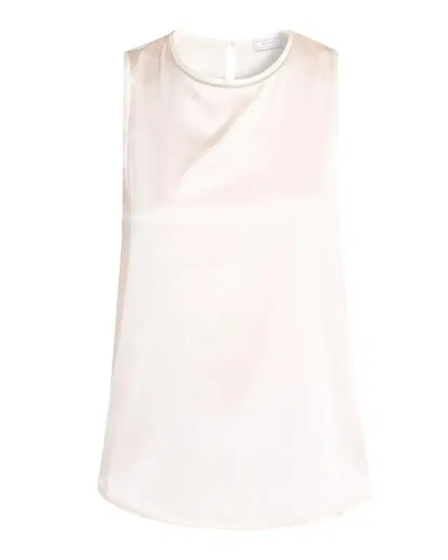 PESERICO Sleeveless Punto Luce Crewneck Top