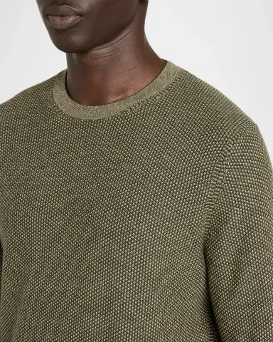 Vince Men's Geometric Jacquard Sweater | Thumbnail 5