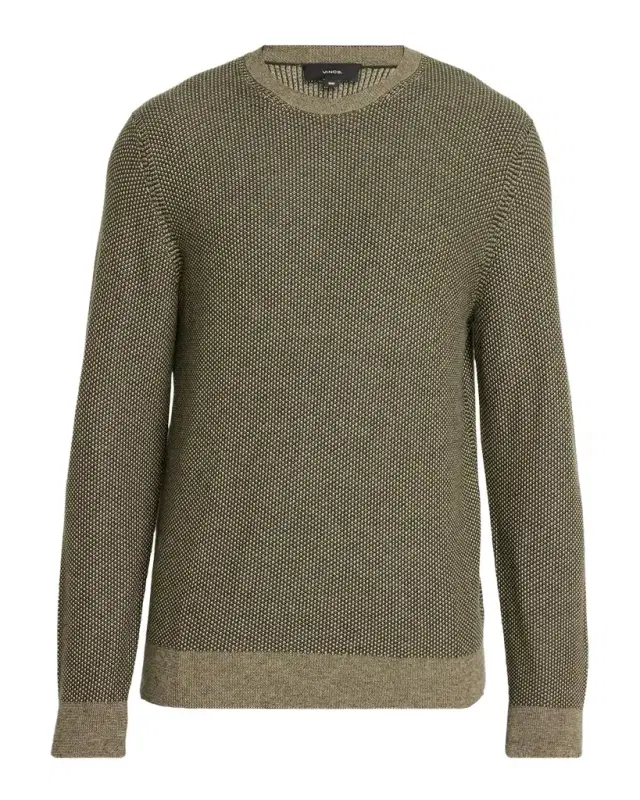 Vince Men's Geometric Jacquard Sweater