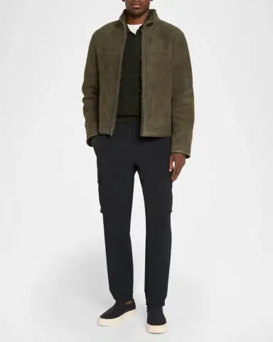 Vince Men's Boiled Cashmere Thermal Sweater | Thumbnail 2