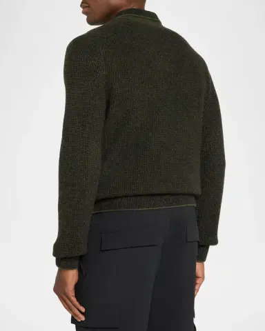 Vince Men's Boiled Cashmere Thermal Sweater | Thumbnail 3