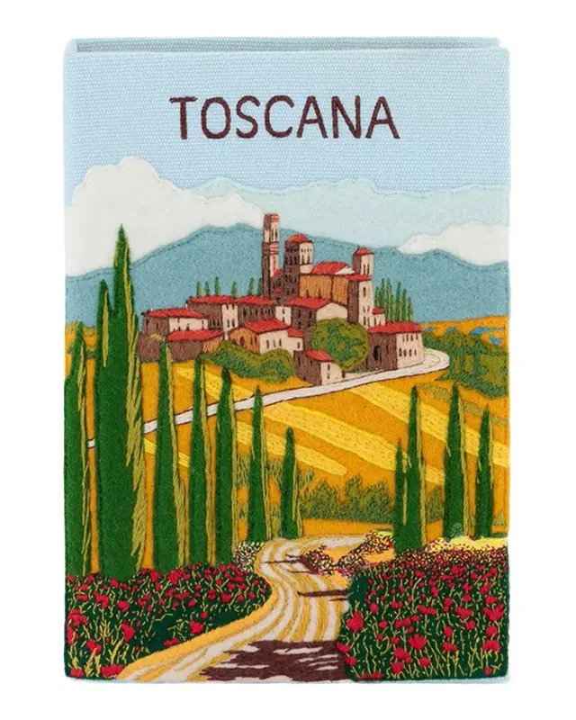 Olympia Le-Tan Toscana Book Clutch Bag