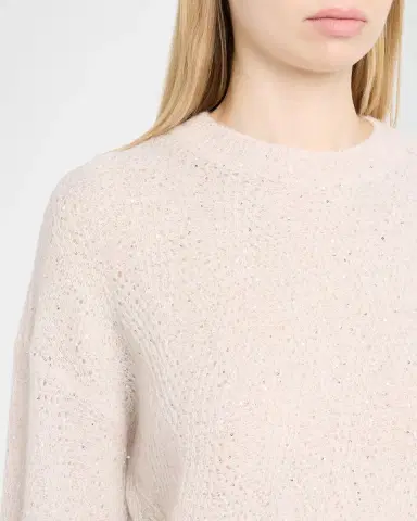 PESERICO Sequin Mohair-Wool Knit Sweater | Thumbnail 5