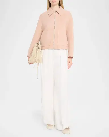 PESERICO Wool-Cashmere Zip Jacket | Thumbnail 2