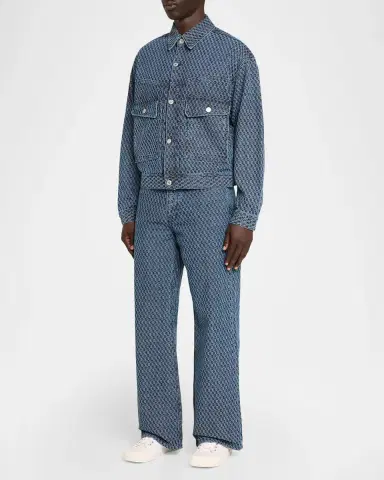 Hudson Men's Jacquard Denim Jacket | Thumbnail 2