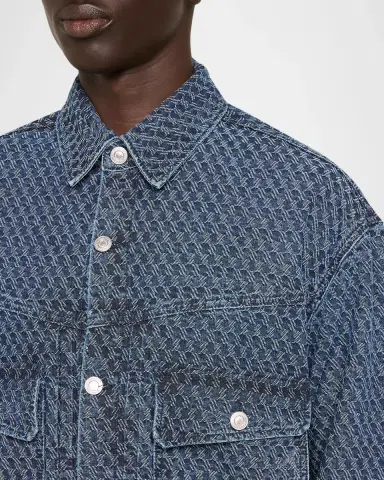 Hudson Men's Jacquard Denim Jacket | Thumbnail 5