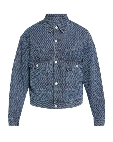 Hudson Men's Jacquard Denim Jacket | Thumbnail 1