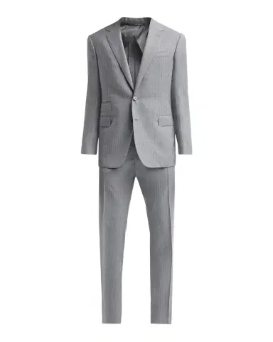 Ralph Lauren Men's Wool Single-Breasted Pinstripe Suit | Thumbnail 1 Ralph Lauren Men's Wool Single-Breasted Pinstripe Suit | Thumbnail 1