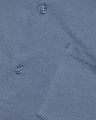 Vince Men's Sueded Jersey Button-Down Shirt | Thumbnail 6