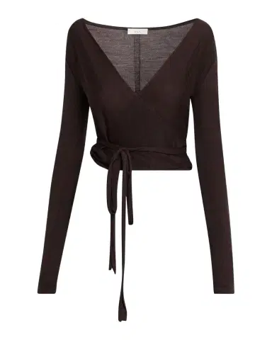 A.L.C. Emma Merino Wool Wrap Sweater | Thumbnail 1 A.L.C. Emma Merino Wool Wrap Sweater | Thumbnail 1