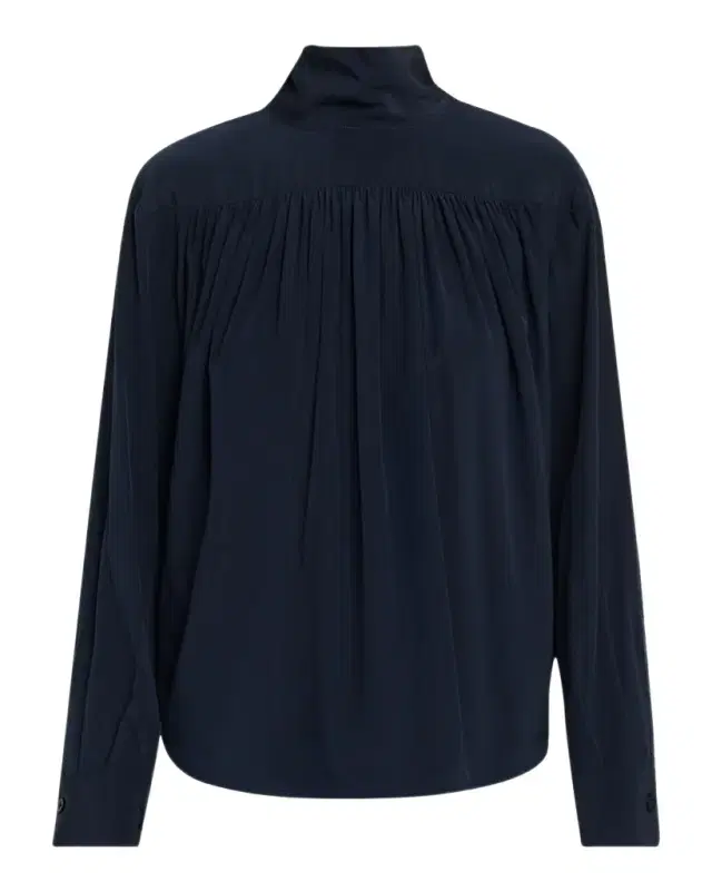 A.L.C. Danielle Silk Tie-Neck Top