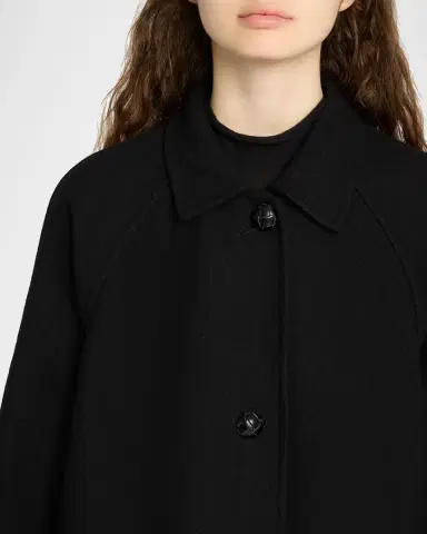 The Row Ina Wool-Cashmere Single-Breasted Car Coat | Thumbnail 5