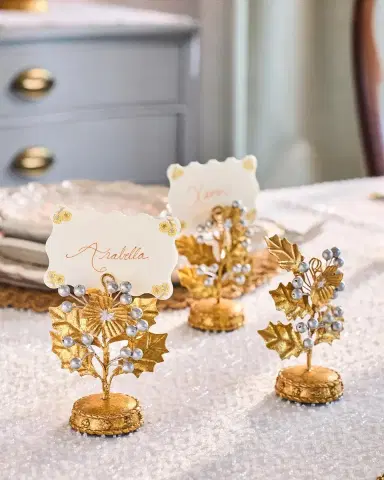 Juliska Forest Walk Holly Place Card Holder | Thumbnail 4 Juliska Forest Walk Holly Place Card Holder | Thumbnail 4