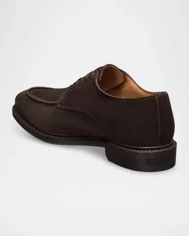 Allen Edmonds Men's Rivington Suede Apron-Toe Derby Shoes | Thumbnail 2