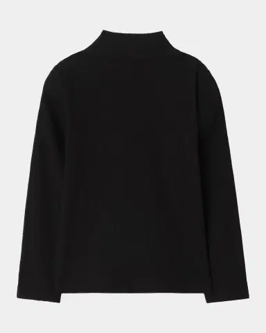 Burberry Girl's Florentina Check Tape Long-Sleeve Top, Size 4-14 | Thumbnail 2