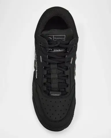AMIRI Men's Ma-94 Leather and Mesh Sneakers | Thumbnail 4