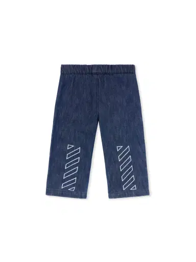 Off-White Type Logo Denim Logo Pants | Thumbnail 1 Off-White Type Logo Denim Logo Pants | Thumbnail 1