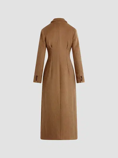 Favorite Daughter Women's The Metropolitan Wool-Blend Coat - Camel | Thumbnail 5