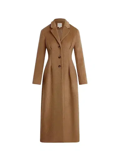 Favorite Daughter Women's The Metropolitan Wool-Blend Coat - Camel | Thumbnail 1