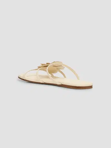 Zimmermann Women's Belara Flower-Appliqué Leather Sandals | Thumbnail 2 Zimmermann Women's Belara Flower-Appliqué Leather Sandals | Thumbnail 2