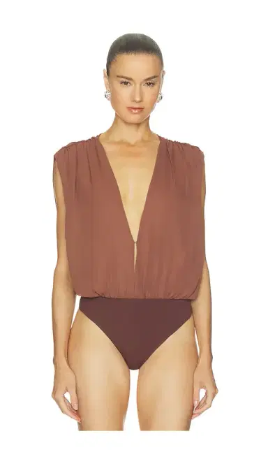 superdown Kalley Deep V Bodysuit | Thumbnail 2