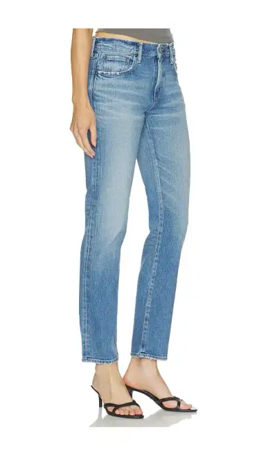 Moussy Vintage Groveland Slim Straight Leg Jeans | Thumbnail 2