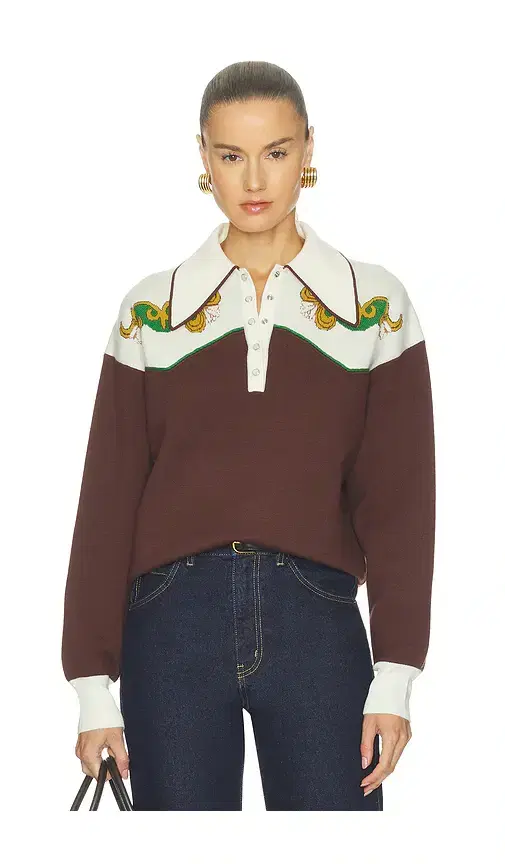 ALÉMAIS Lasso Knit Polo