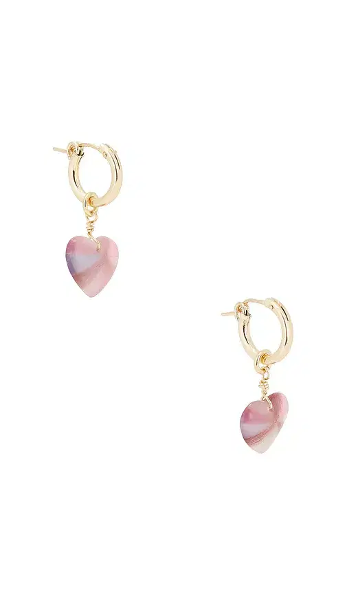 Brinker + Eliza Brinker + Eliza Violet Muse Earrings