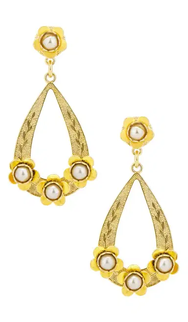 Brinker + Eliza Brinker + Eliza Paisley Earrings | Thumbnail 1