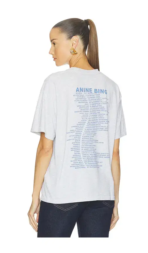 ANINE BING Cade Tee Wave