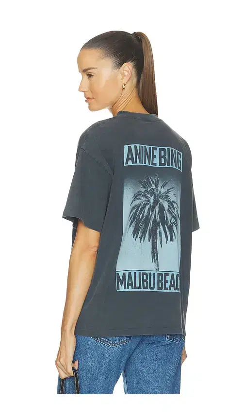 ANINE BING Cade Tee Palm