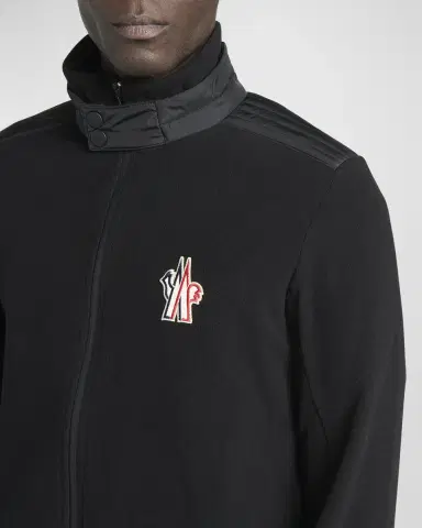 Moncler Grenoble Men's Base Fleece Cardigan | Thumbnail 5