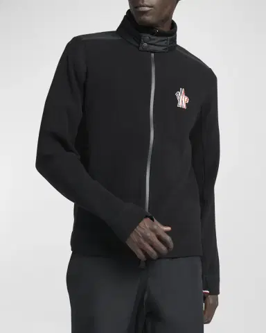 Moncler Grenoble Men's Base Fleece Cardigan | Thumbnail 7