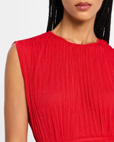 Proenza Schouler White Label Lyra Pleated Jersey Top | Thumbnail 5