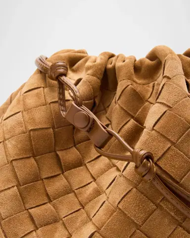 Bottega Veneta Dustbag Suede Pouch Bag | Thumbnail 4 Bottega Veneta Dustbag Suede Pouch Bag | Thumbnail 4