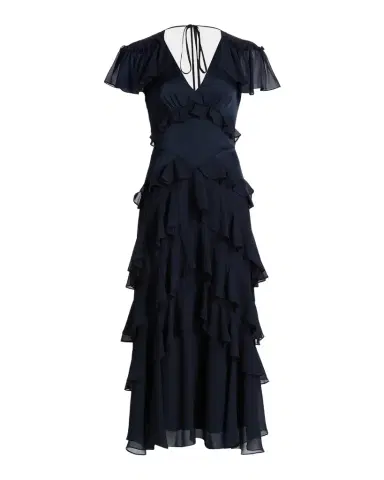 Cinq à Sept Tatum Ruffled Flutter-Sleeve Dress | Thumbnail 1