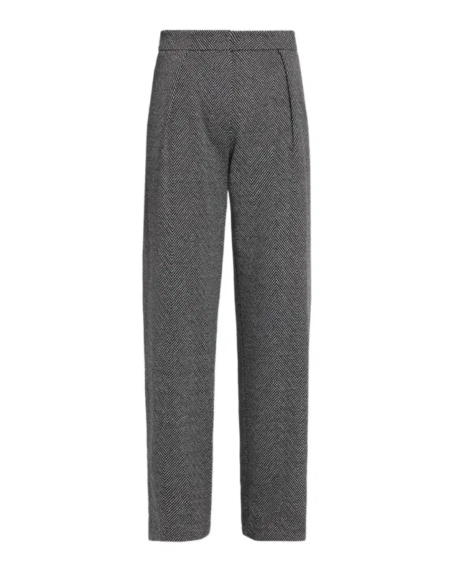 Emporio Armani Straight-Leg Chevron Trousers