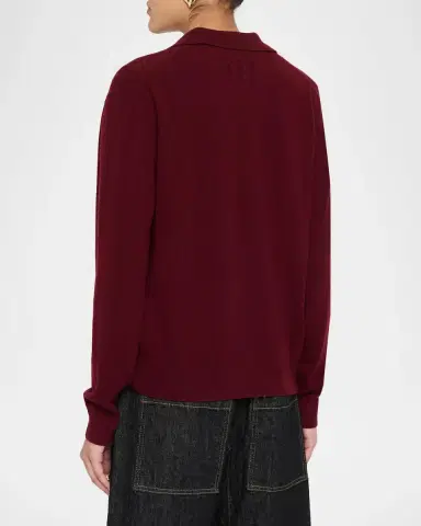 Nili Lotan Jovan Cashmere Polo Sweater | Thumbnail 3