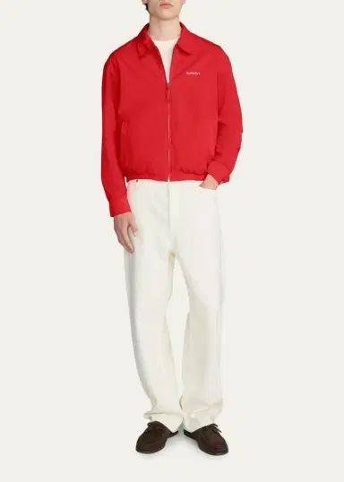 Frame Men's x Sotheby's Cotton Zip-Up Bomber Jacket | Thumbnail 2