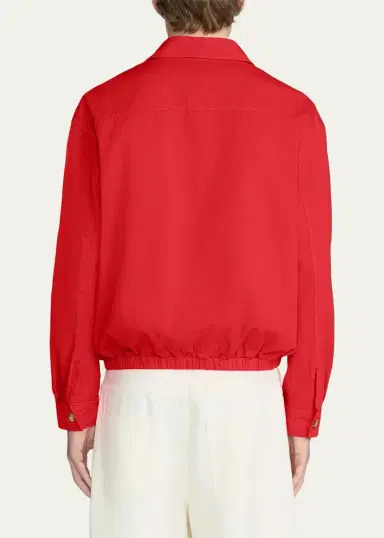 Frame Men's x Sotheby's Cotton Zip-Up Bomber Jacket | Thumbnail 3
