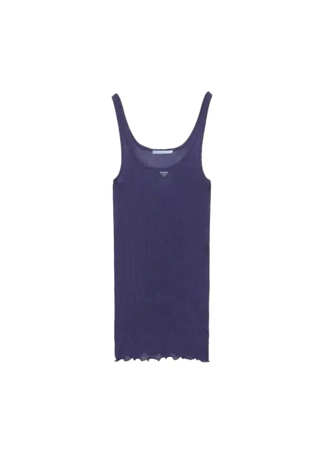 Prada Ribbed Silk Tank