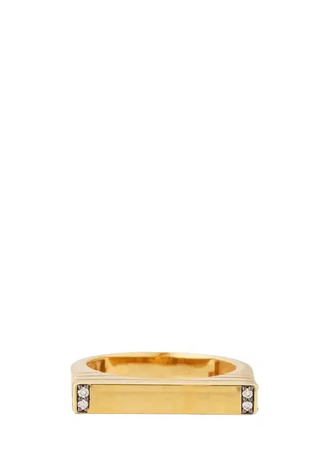 Sorellina 18K Bar Ring with Diamonds