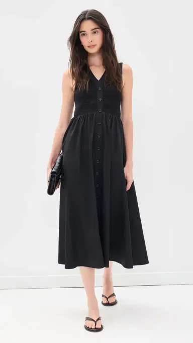 La Ligne aeva Midi Dress Black | Thumbnail 5 La Ligne aeva Midi Dress Black | Thumbnail 5